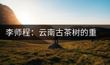 李師程：云南古茶樹(shù)的重要性與文化價(jià)值