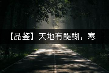 【品鑒】天地有醍醐，寒山吼，苦樂皆隨風