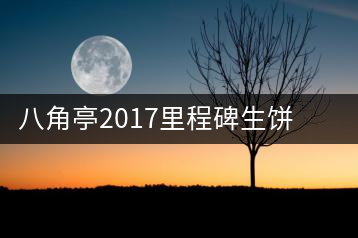 八角亭2017里程碑生餅，擁抱半個(gè)世紀(jì)的情懷