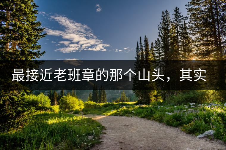 最接近老班章的那個山頭，其實叫做曼新竜