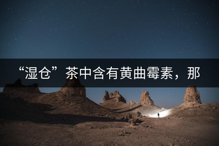 “濕倉”茶中含有黃曲霉素，那為什么“濕倉”還不取消？