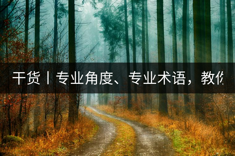 干貨丨專業(yè)角度、專業(yè)術(shù)語，教你評判茶葉！