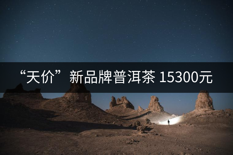 “天價”新品牌普洱茶 15300元/餅！