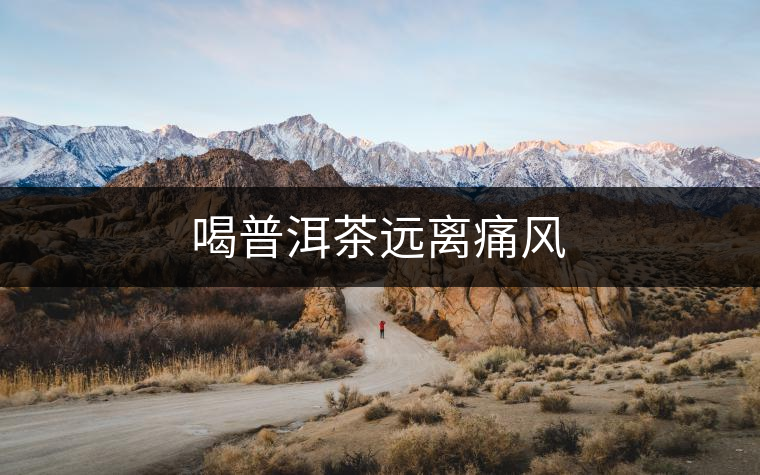 喝普洱茶遠(yuǎn)離痛風(fēng)