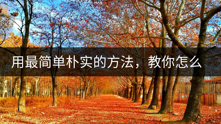 用最簡單樸實的方法，教你怎么泡好一杯普洱茶？