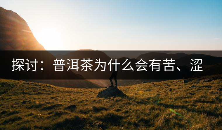 探討：普洱茶為什么會(huì)有苦、澀味兒？