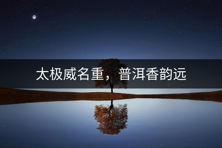 太極威名重，普洱香韻遠(yuǎn)