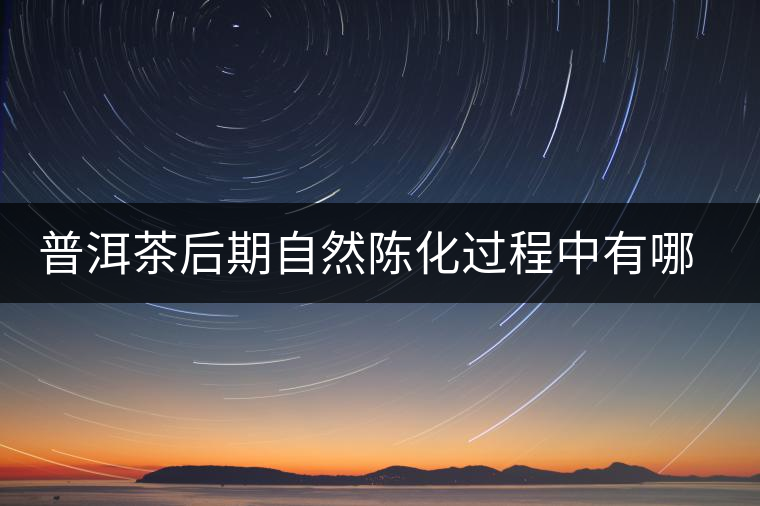 普洱茶后期自然陳化過程中有哪些變化？