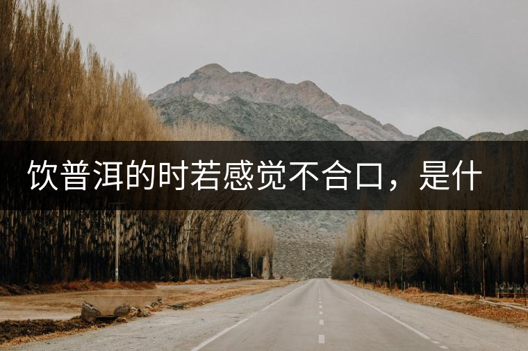 飲普洱的時(shí)若感覺不合口，是什么原呢？