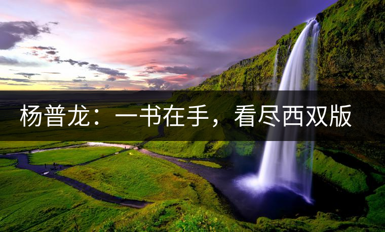 楊普龍：一書在手，看盡西雙版納古茶山