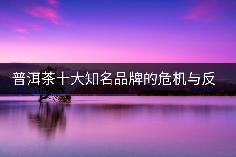 普洱茶十大知名品牌的危機(jī)與反思，普洱茶品牌與品質(zhì)如何掛鉤？