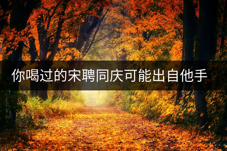 你喝過(guò)的宋聘同慶可能出自他手，他還發(fā)明了普洱熟茶！