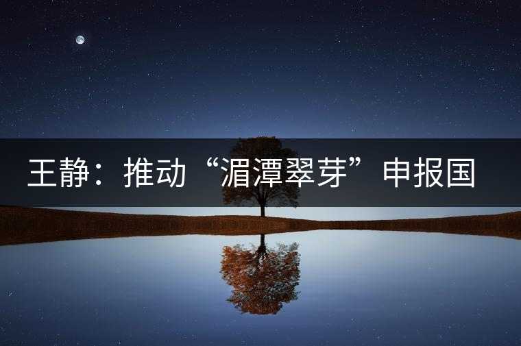 王靜:推動“湄潭翠芽”申報國家非遺 王靜:推動“湄潭翠芽”申報國家非遺