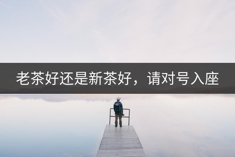 老茶好還是新茶好，請對號入座