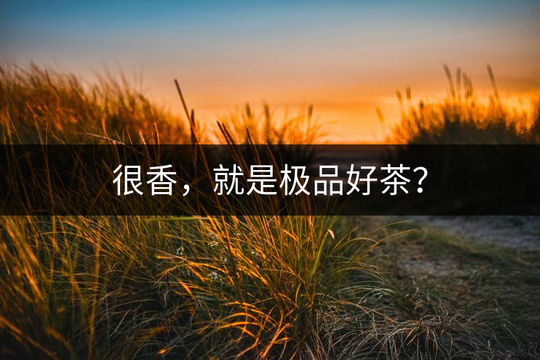 很香，就是極品好茶？