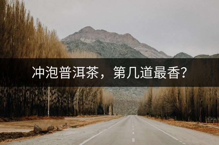 沖泡普洱茶，第幾道最香？