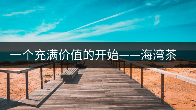 一個(gè)充滿價(jià)值的開始——海灣茶業(yè)良品沱上市 一個(gè)充滿價(jià)值的開始——海灣茶業(yè)良品沱上市