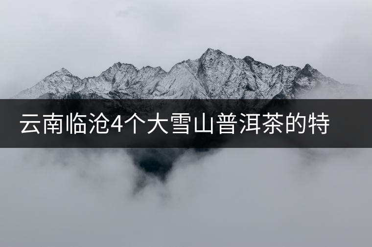 云南臨滄4個大雪山普洱茶的特點和區(qū)別，這下全搞清了