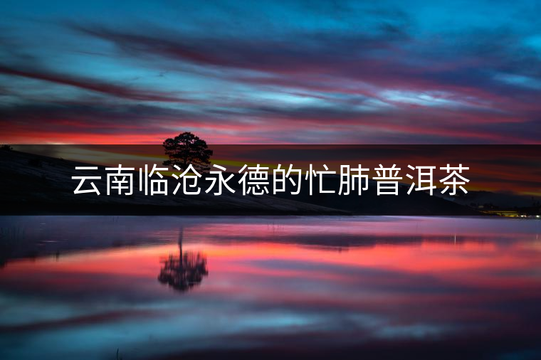 云南臨滄永德的忙肺普洱茶 云南臨滄永德的忙肺普洱茶