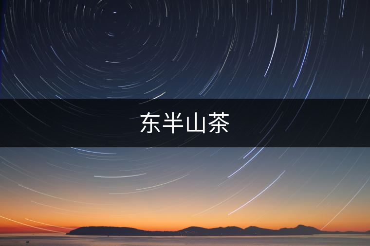東半山茶 東半山茶