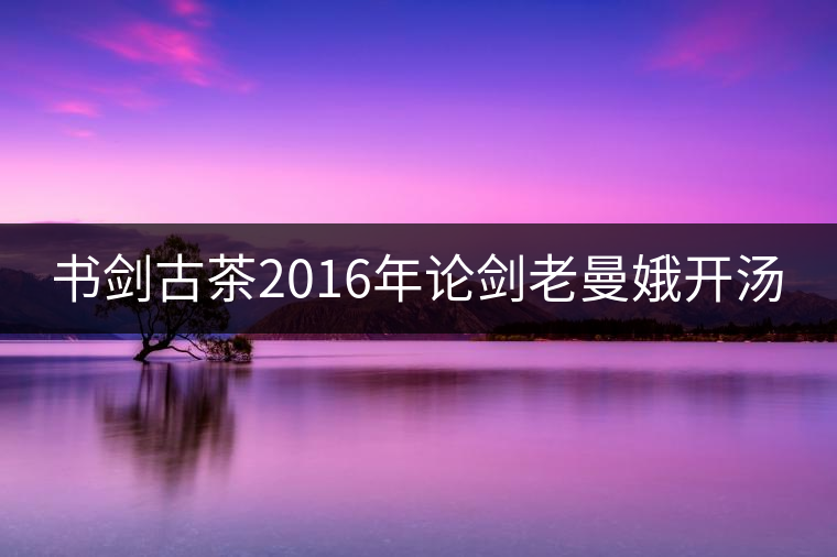 書劍古茶2016年論劍老曼娥開湯