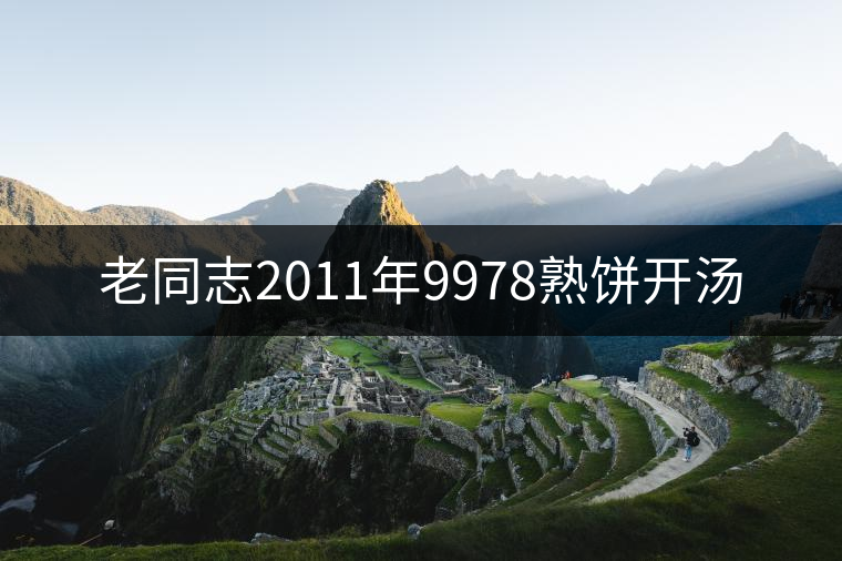 老同志2011年9978熟餅開湯