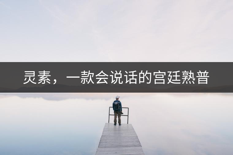 靈素，一款會(huì)說(shuō)話的宮廷熟普