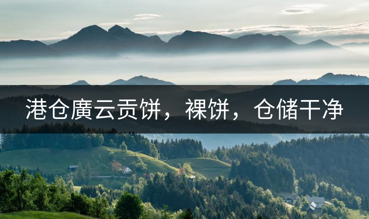 港倉廣云貢餅，裸餅，倉儲干凈