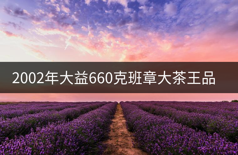 2002年大益660克班章大茶王品鑒 2002年大益660克班章大茶王品鑒