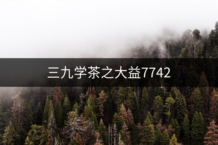 三九學(xué)茶之大益7742 三九學(xué)茶之大益7742