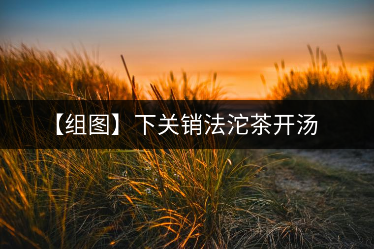 【組圖】下關(guān)銷法沱茶開湯 【組圖】下關(guān)銷法沱茶開湯