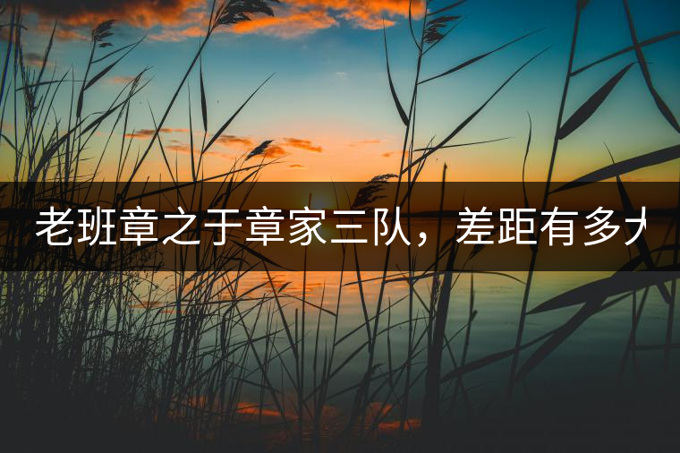 老班章之于章家三隊，差距有多大？