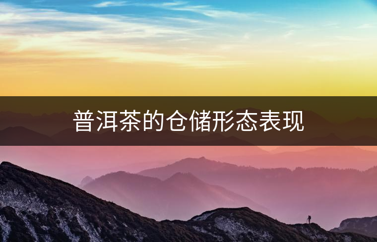 普洱茶的倉(cāng)儲(chǔ)形態(tài)表現(xiàn) 普洱茶的倉(cāng)儲(chǔ)形態(tài)表現(xiàn)