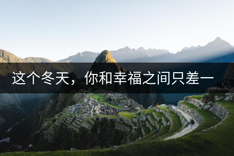 這個冬天，你和幸福之間只差一杯熟茶