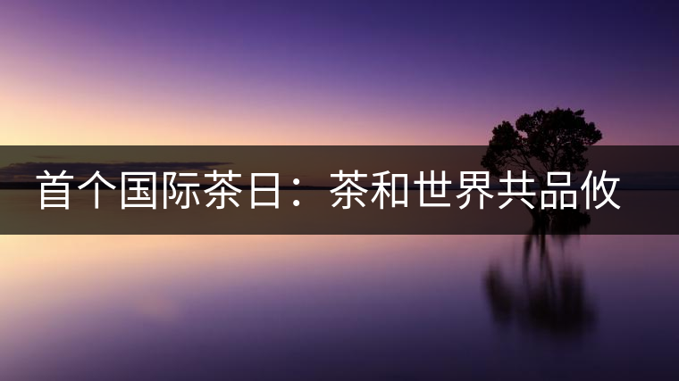 首個(gè)國際茶日:茶和世界共品攸樂貢茶 首個(gè)國際茶日:茶和世界共品攸樂貢茶