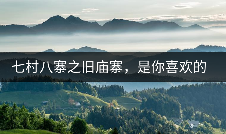 七村八寨之舊廟寨，是你喜歡的易武味嗎？