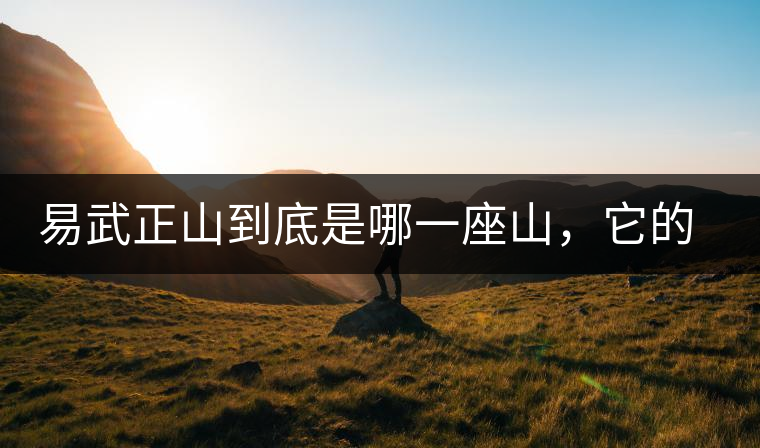 易武正山到底是哪一座山，它的含義你了解嗎？