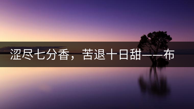 澀盡七分香，苦退十日甜——布朗山千年古寨曼新龍