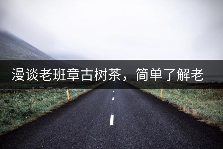 漫談老班章古樹(shù)茶，簡(jiǎn)單了解老班章普洱茶