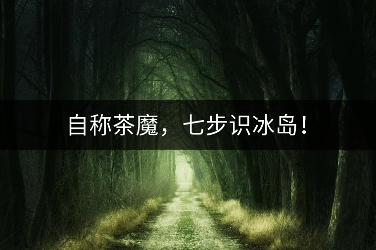 自稱茶魔，七步識冰島！