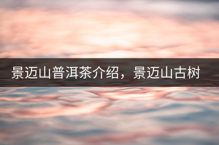 景邁山普洱茶介紹，景邁山古樹茶口感特點(diǎn)