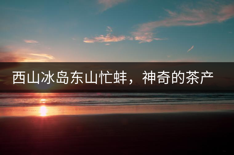 西山冰島東山忙蚌，神奇的茶產(chǎn)區(qū)勐庫