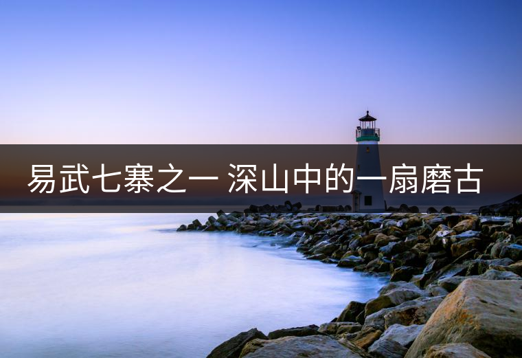 易武七寨之一 深山中的一扇磨古樹普洱生茶