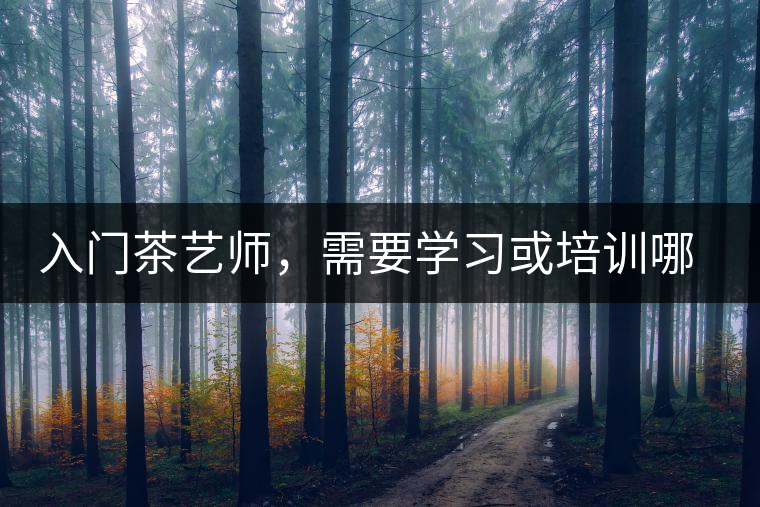 入門茶藝師，需要學(xué)習(xí)或培訓(xùn)哪些知識