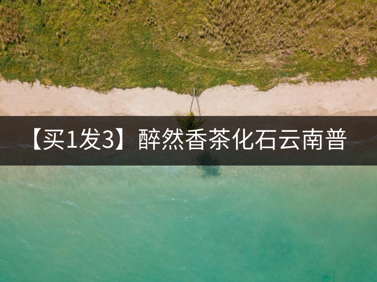 【買1發(fā)3】醉然香茶化石云南普洱茶碎銀子古樹茶糯米香茶葉共375g