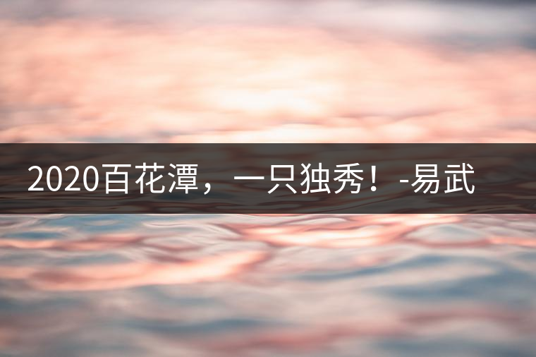 2020百花潭，一只獨秀！-易武中聘號