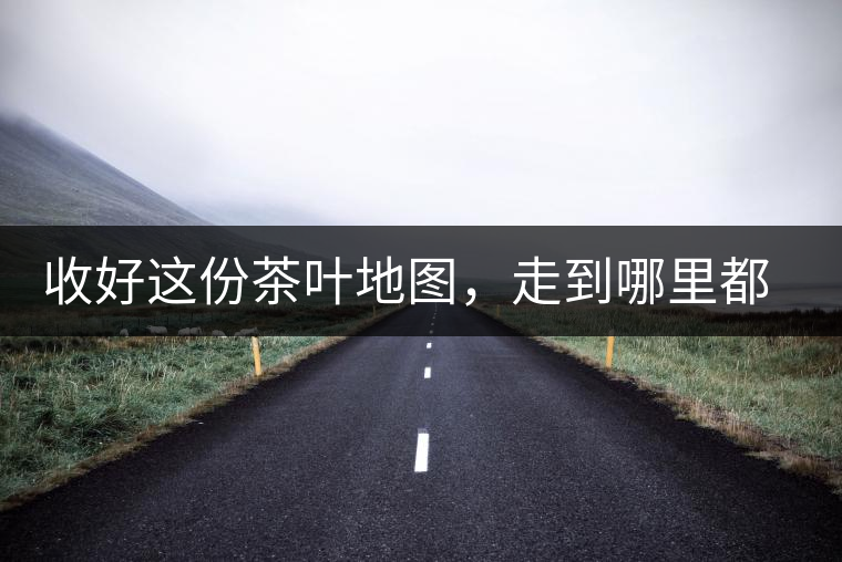 收好這份茶葉地圖，走到哪里都能喝到好茶