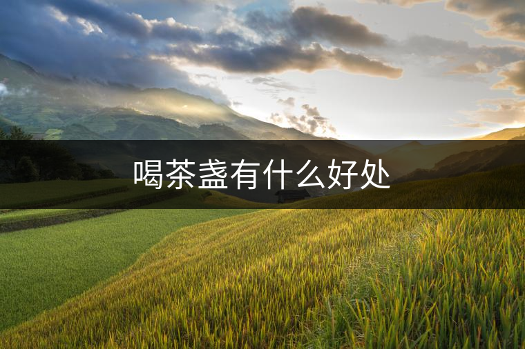 喝茶盞有什么好處