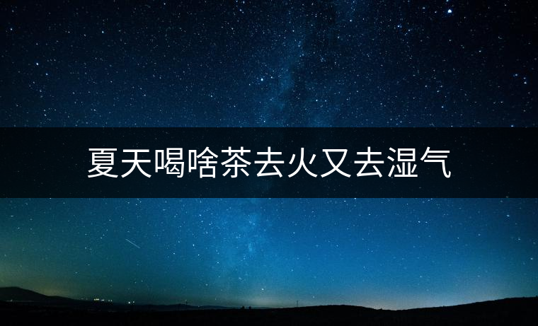 夏天喝啥茶去火又去濕氣 夏天喝啥茶去火又去濕氣
