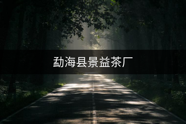 勐?？h景益茶廠